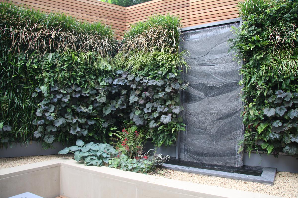 Clifton Nurseries Relaxing City Garden Green Wall