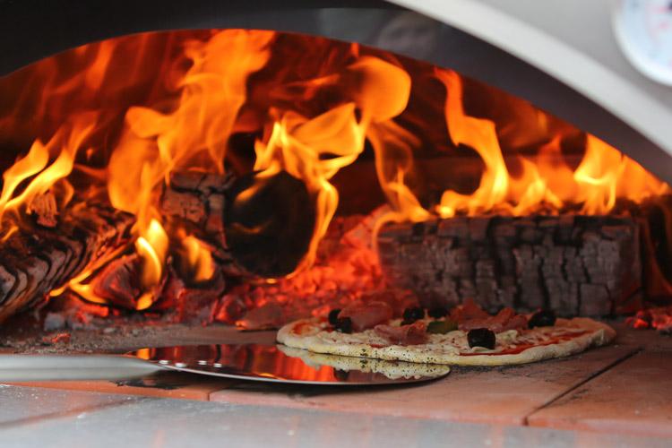 Woodfired pizza ovens at Clifton Surrey